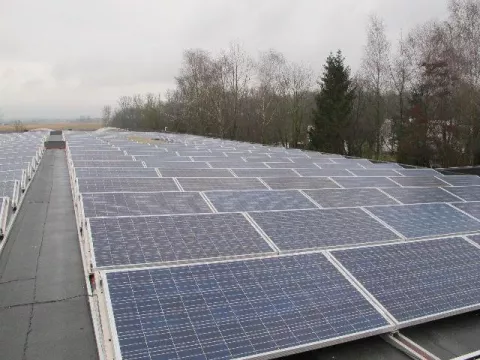 Installation de panneaux photovoltaïques