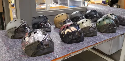 Des casques assemblés chez Nekto